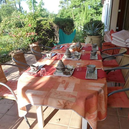 Bed and Breakfast Domaine Du Planas Ailhon Ardeche Zimmer foto