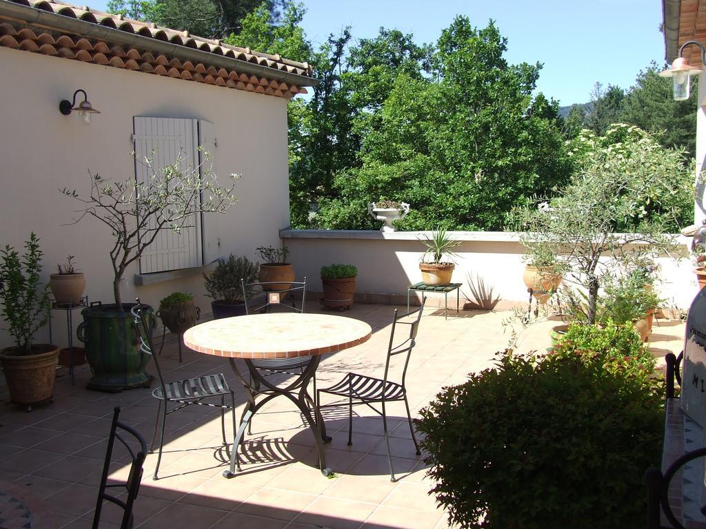 Bed and Breakfast Domaine Du Planas Ailhon Ardeche Exterior foto