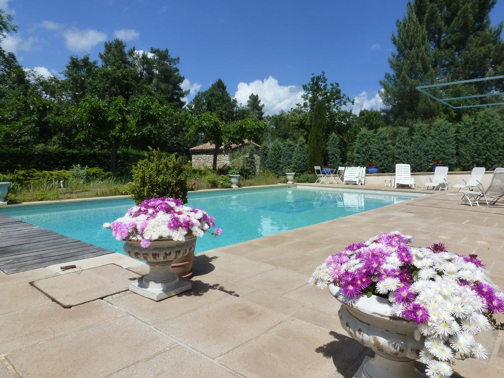Bed and Breakfast Domaine Du Planas Ailhon Ardeche Exterior foto